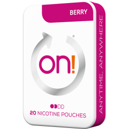 ON! BERRY 3MG DRY MINI POUCHES