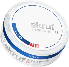 Skruf Super White Slim Polar #3 Slim Strong