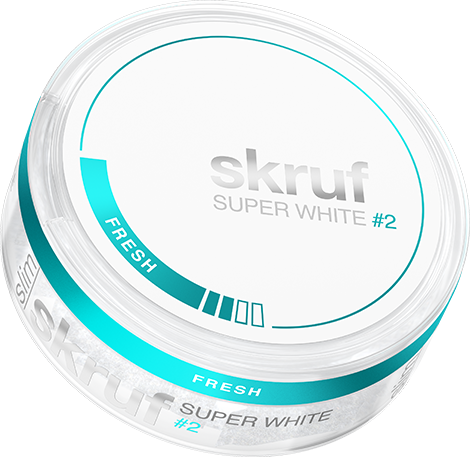 Skruf Super White Fresh #2 Slim Normal