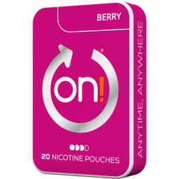 ON! BERRY 6MG DRY MINI POUCHES